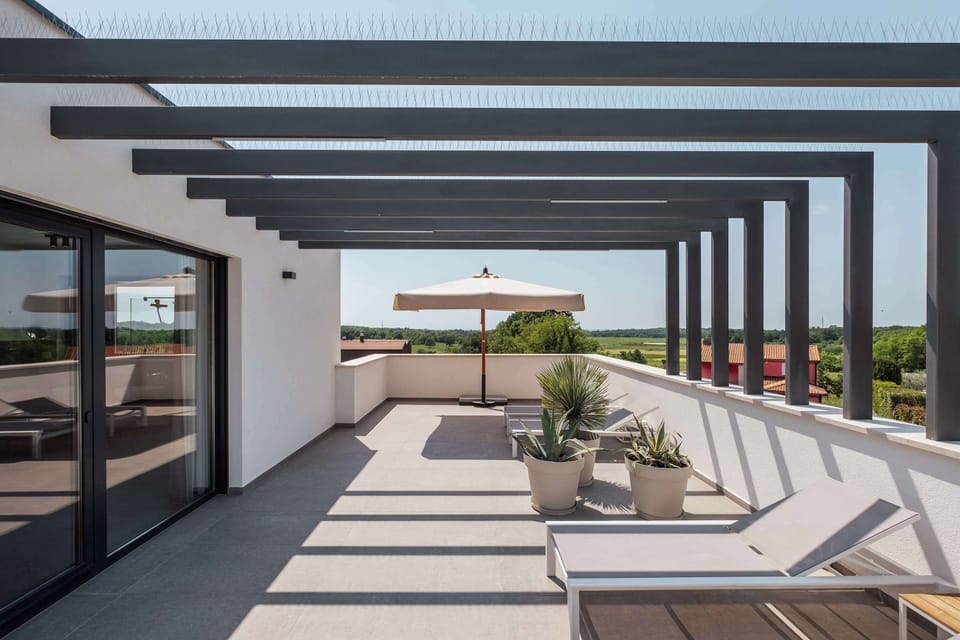 Roof terrace