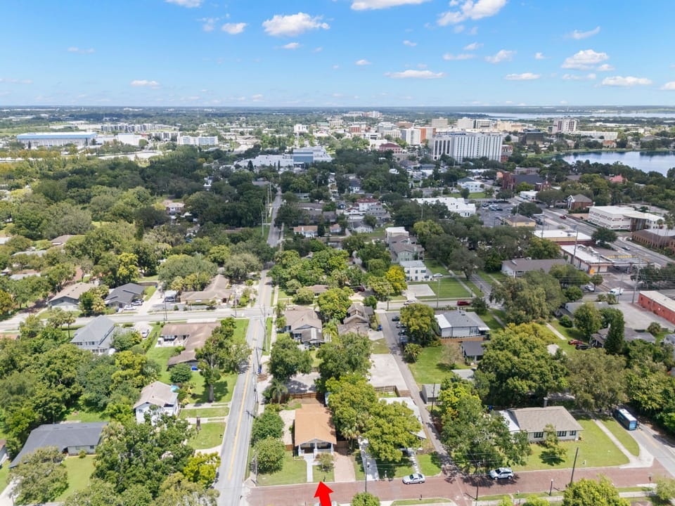 Aerial View of Neighborhood