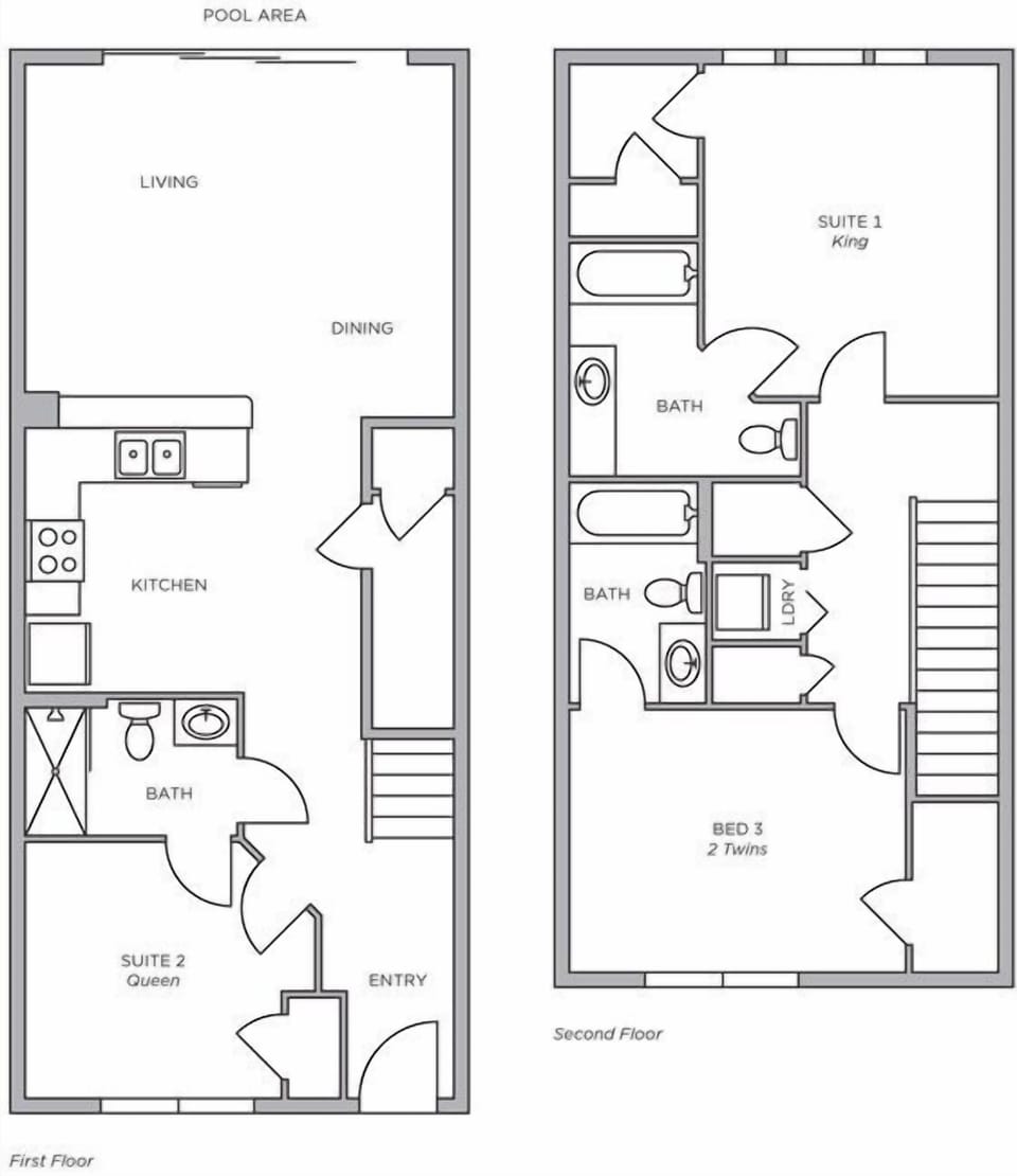 Detailed floor plan showcasing the spacious layout of the property.