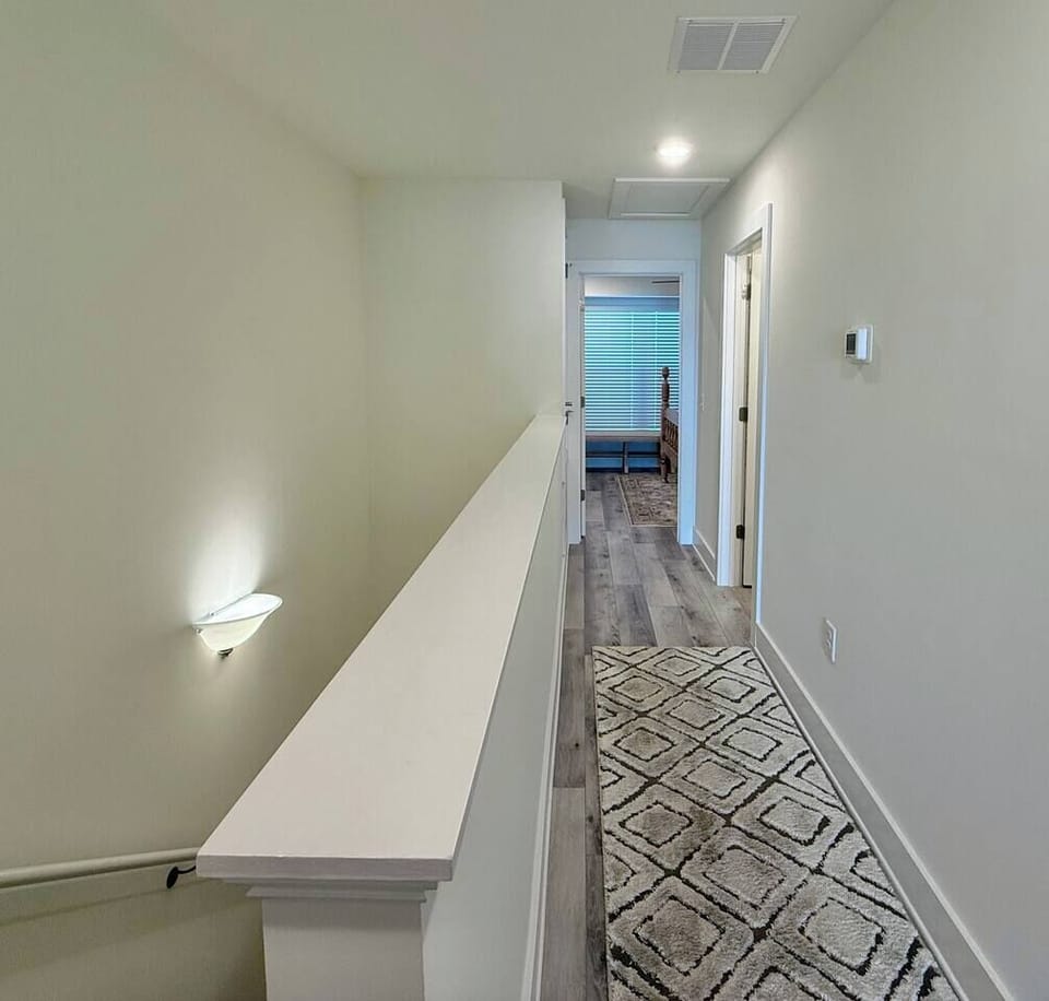 Upstairs hallway, Blue Heron