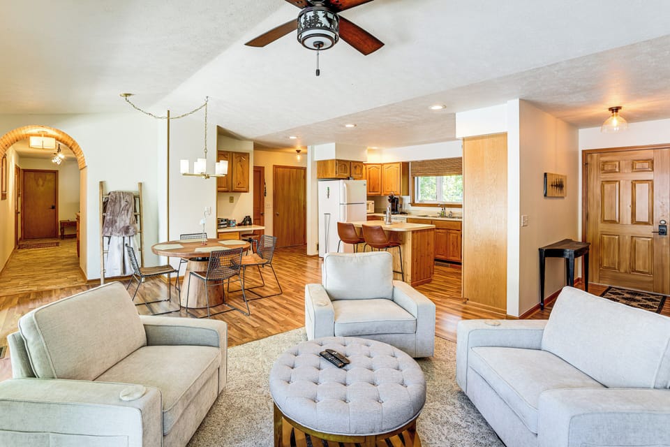 Living Room | Smart TV | Central A/C | 1st Floor