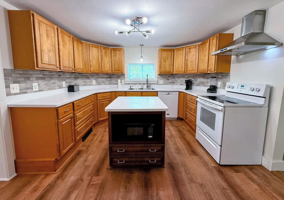 Large open kitchen!