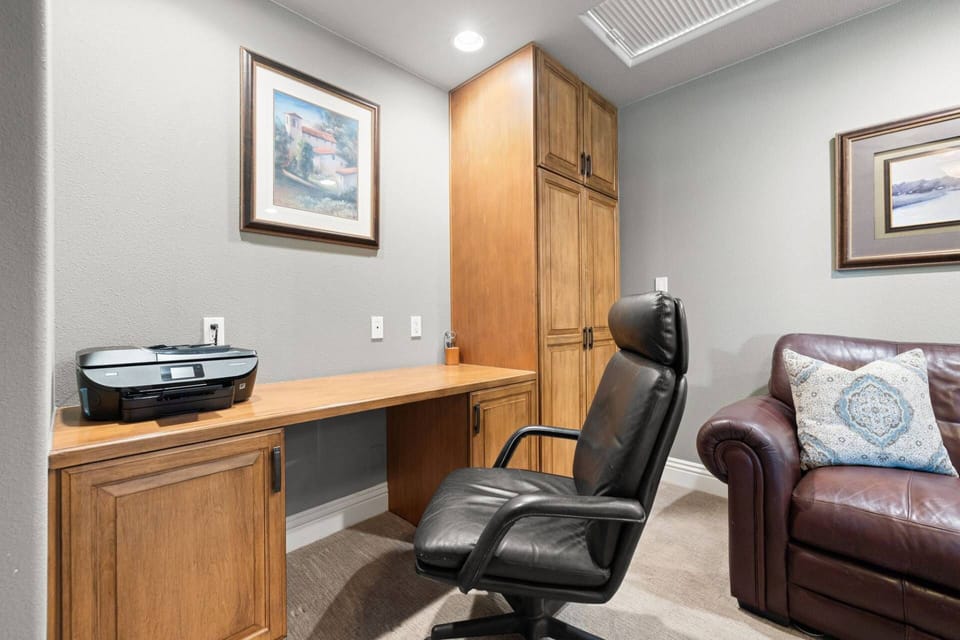 Work Space With Chair