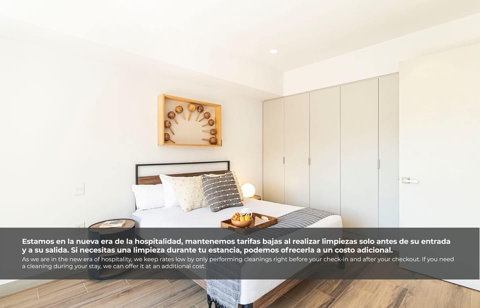 The building contains several similar units, Furniture, decor, and amenities may vary.