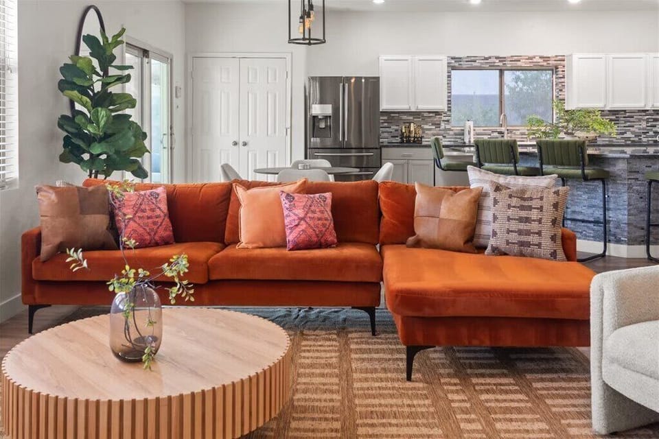 Good times and comfy couches are always in season here. Gather your crew and make some memories in our stylish living area. Your home away from home awaits.
