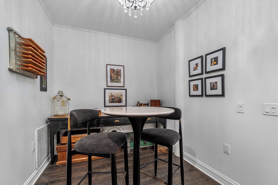 Dining Nook with coffee bar