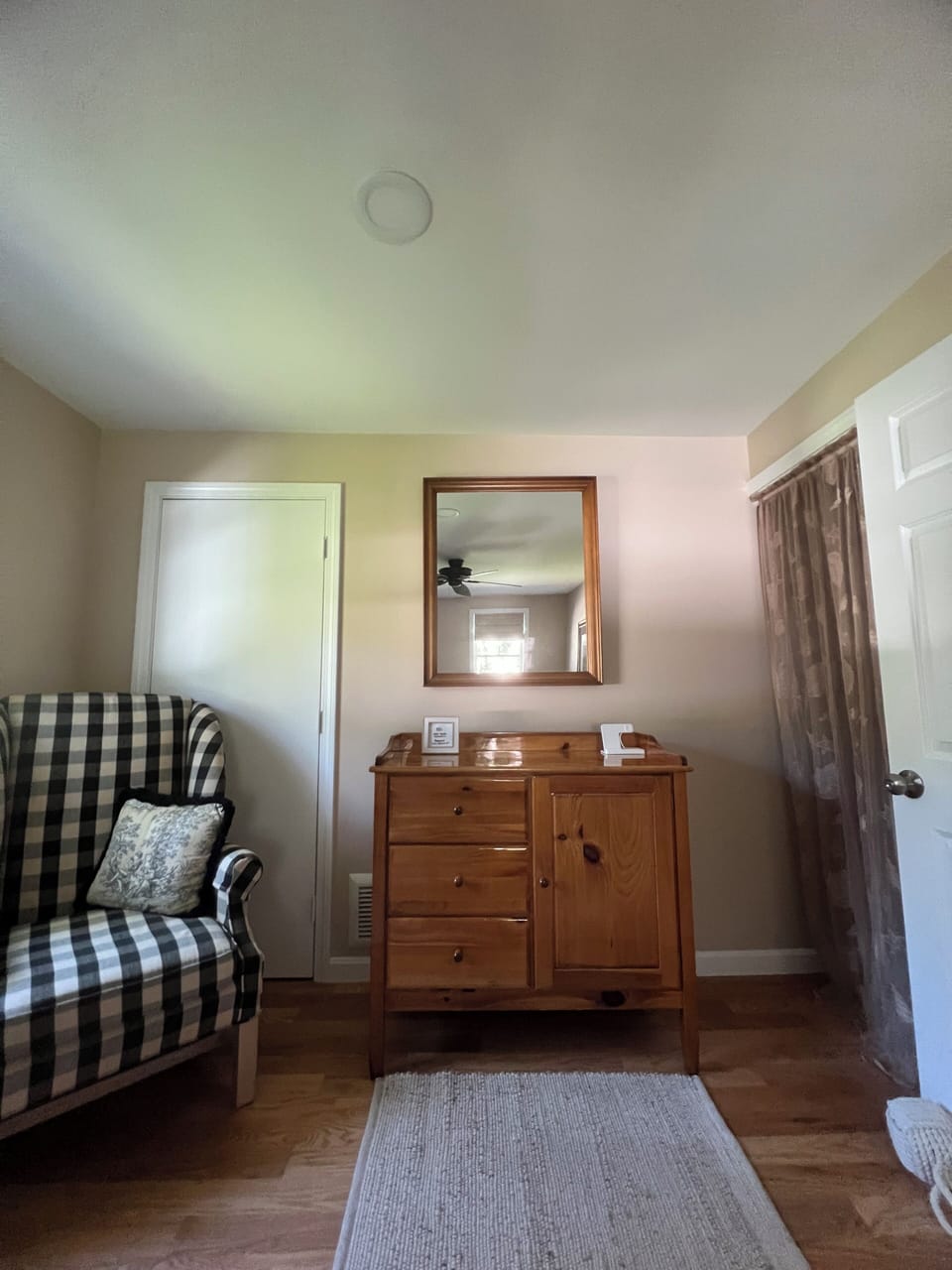 Dresser doubles as a changing table 