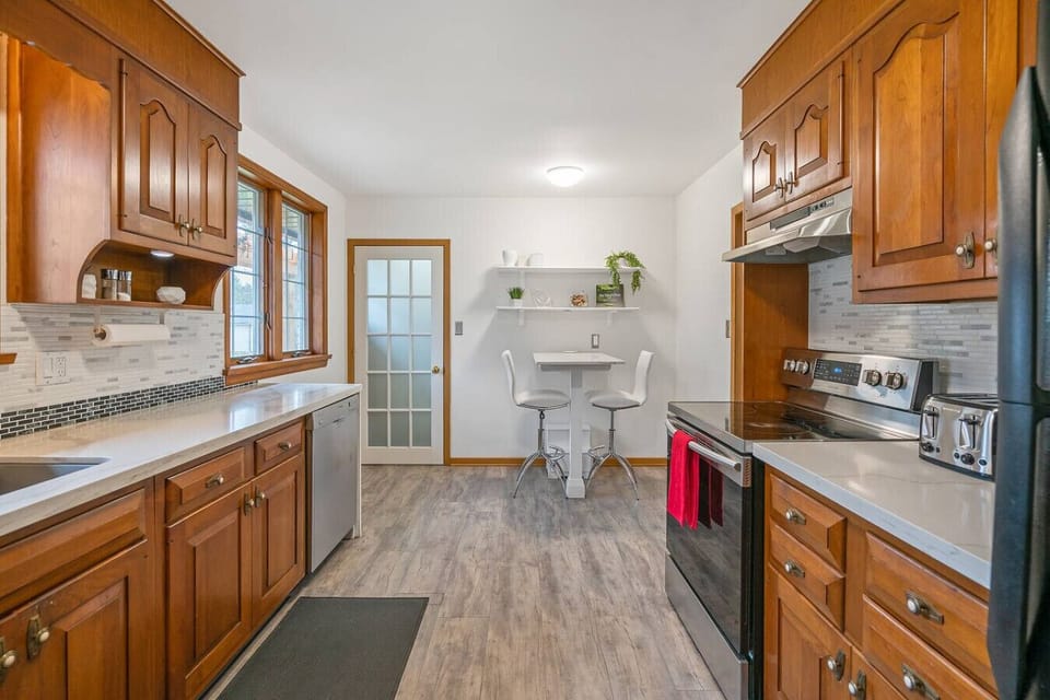 Fully-equipped kitchen for all your cooking needs.