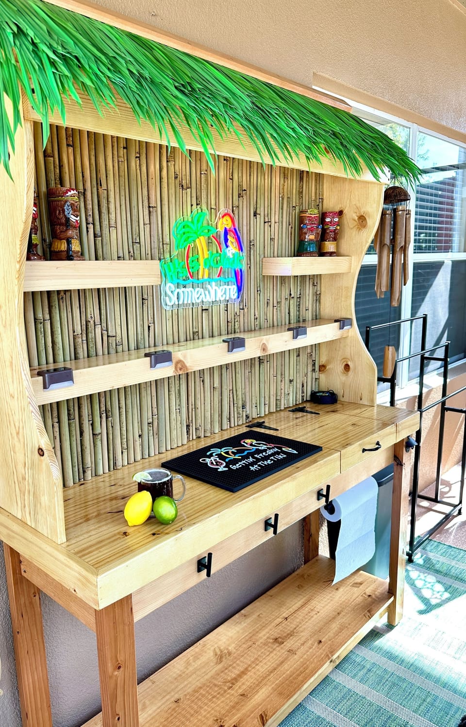 Life Tastes Better under the Tiki Hut