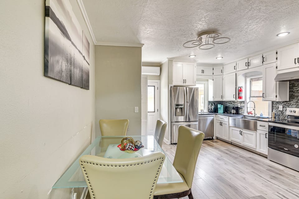 Dining Area | Dishware & Flatware | 1st Floor