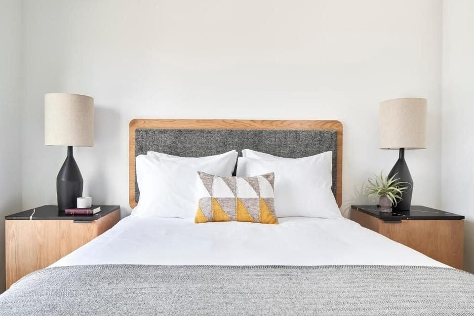 Sink into plush pillows for a perfectly restful night.