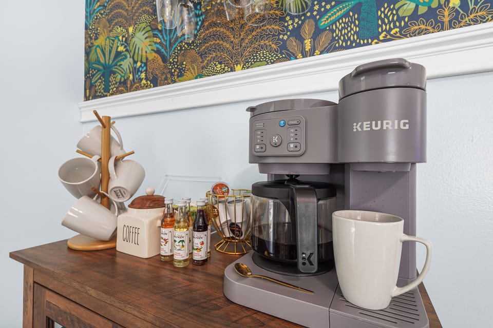 Coffee bar offers variety of coffee