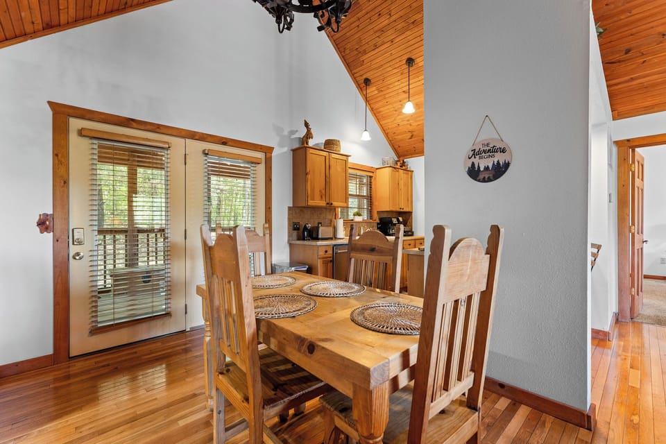Cozy Kitchen with Table Seating for 4- Perfect for family meals 
