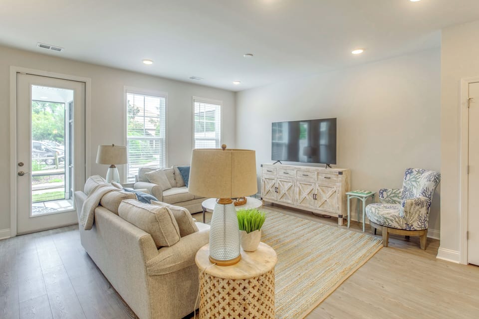 North Myrtle Beach Vacation Rental | 3BR | 2.5BA | Small Step to Enter