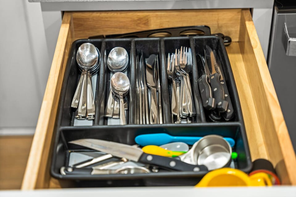 Fully equipped kitchen