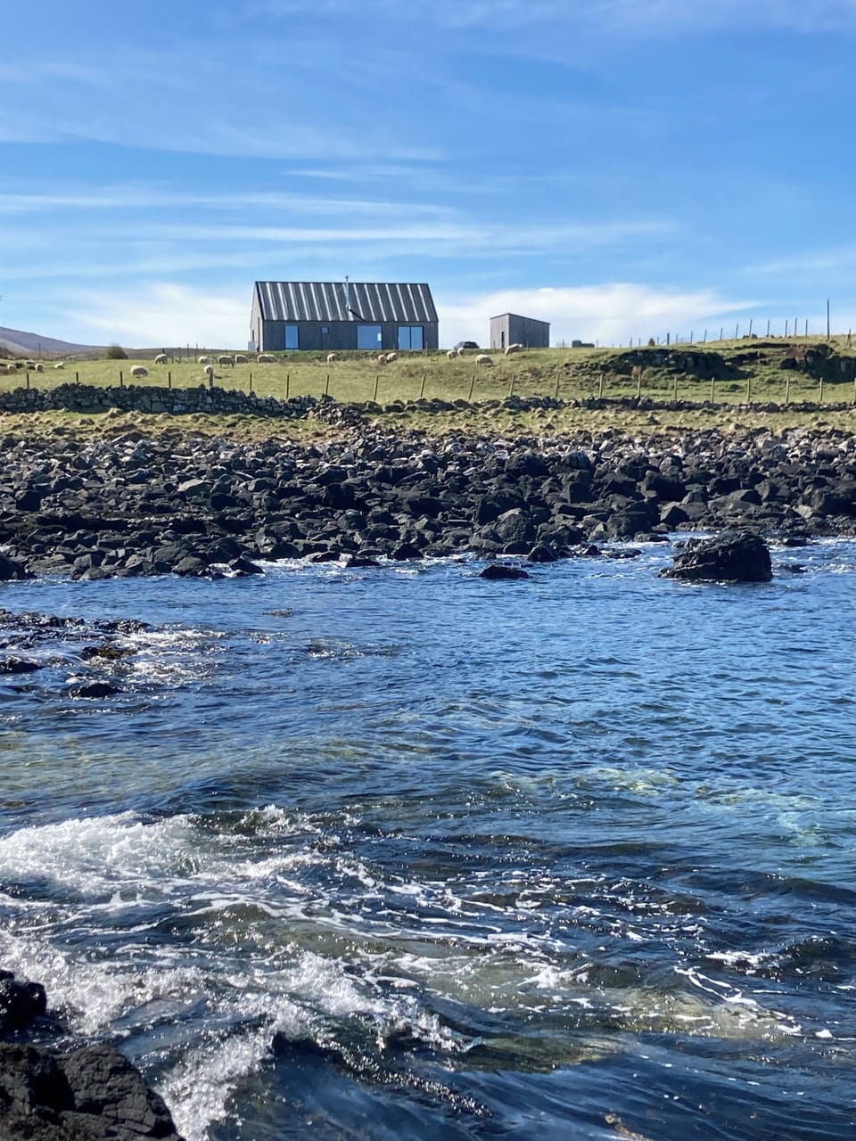 From the sea
