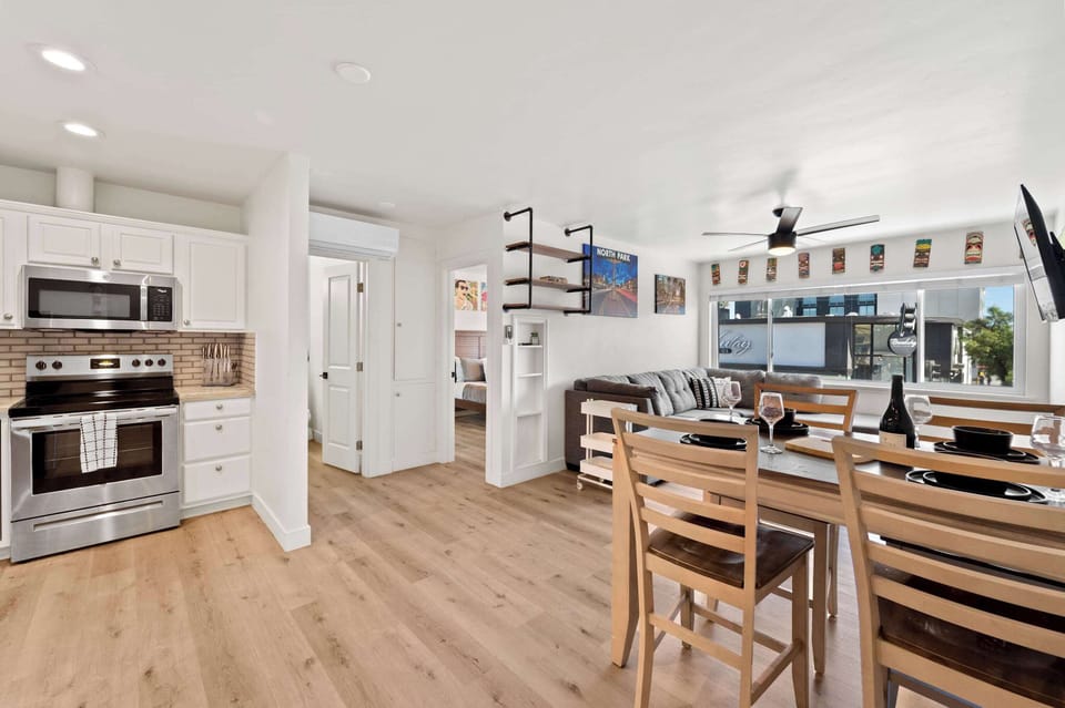 Bright open kitchen & dining 🍽️✨