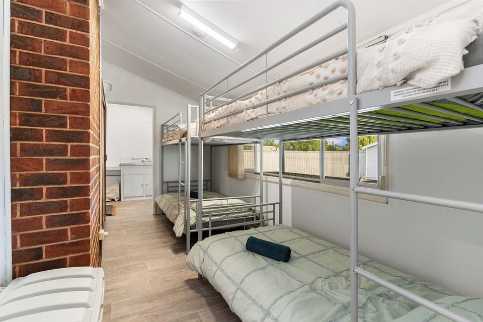 Perfect for a group getaway! This comfortable and convenient dorm room with a private bathroom is the ideal spot for you and your friends to relax and recharge after a day of exploring Perth.