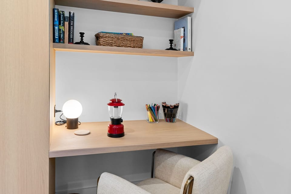 Master Bedroom Desk Area