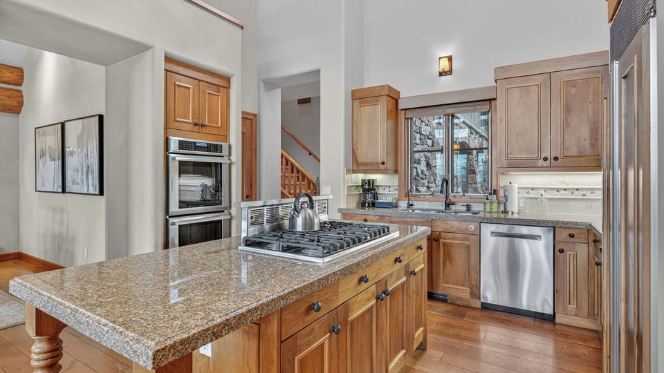 Kitchen, Main Level - With large island