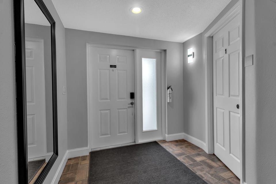 Main Front Door From Inside