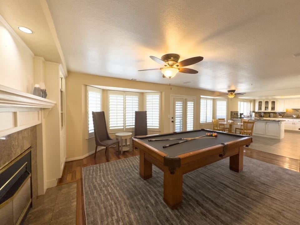 Game Room and Kitchen