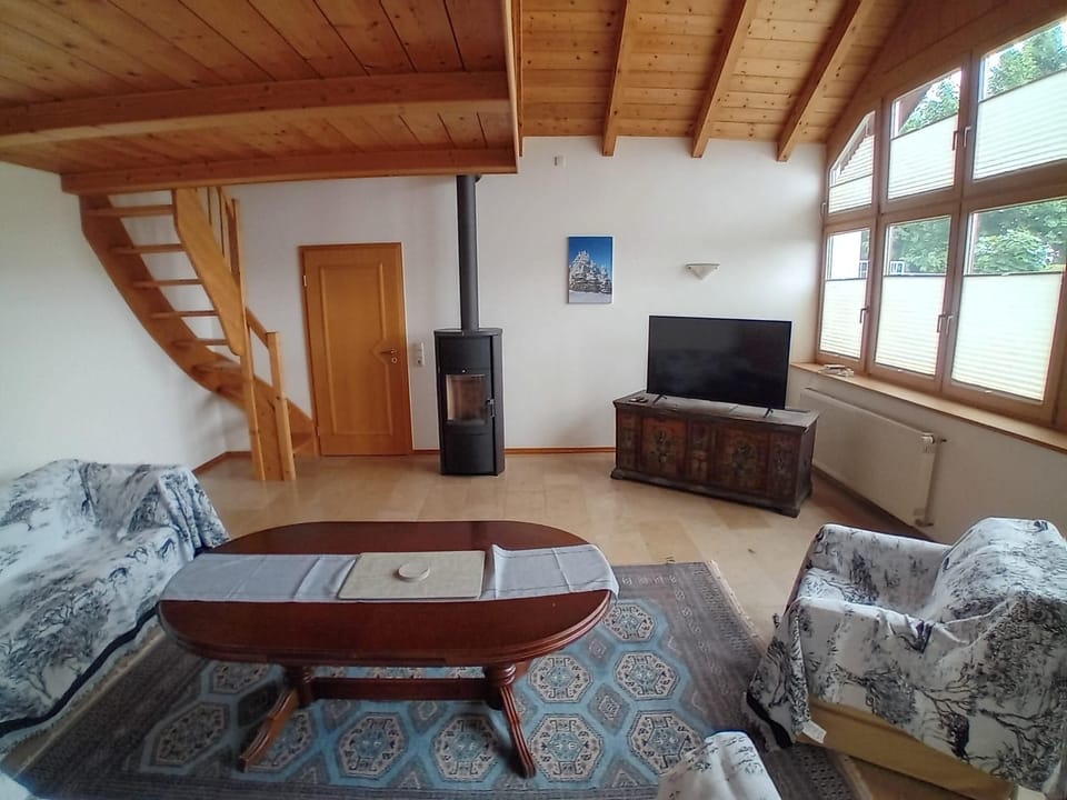 Light-flooded vacation apartment with gallery Apartment in Bavaria