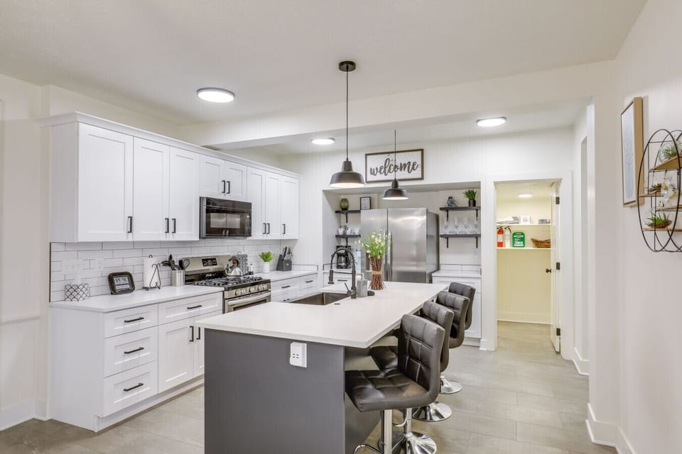 A spacious, open kitchen designed for cooking, gathering, and making memories.