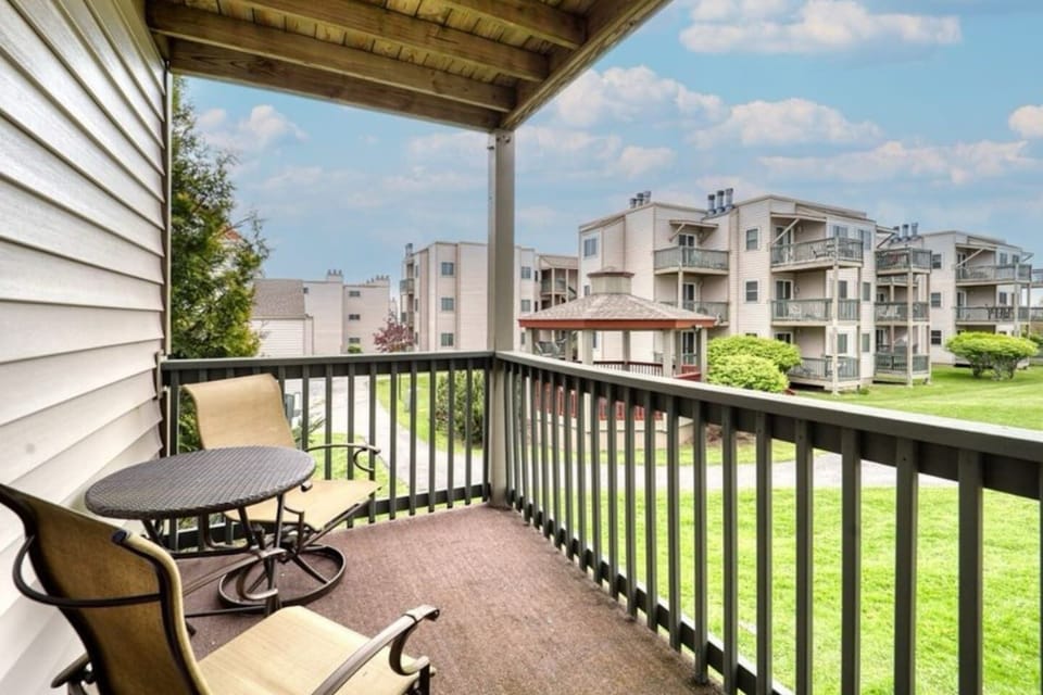 Private balcony.