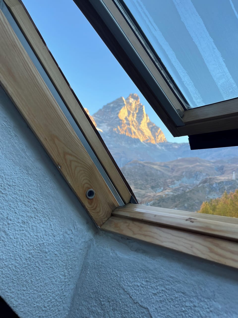 Matterhorn from the bedroom