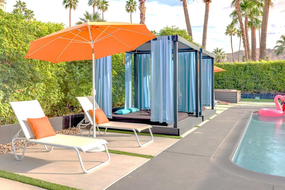 Grab a lounger & soak in some rays or relax in one of the shaded cabanas​