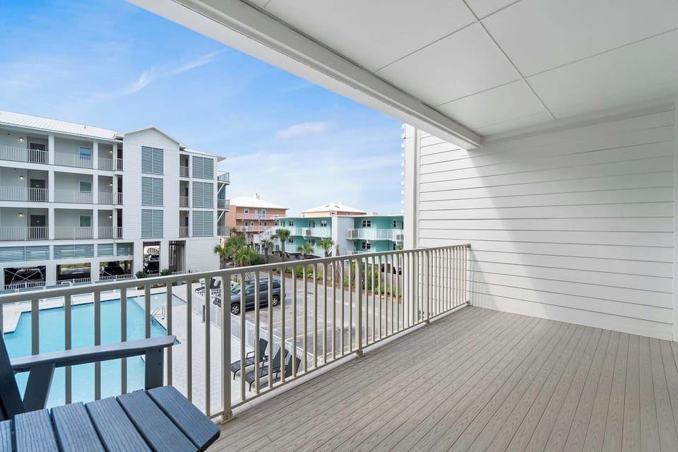 Private balcony