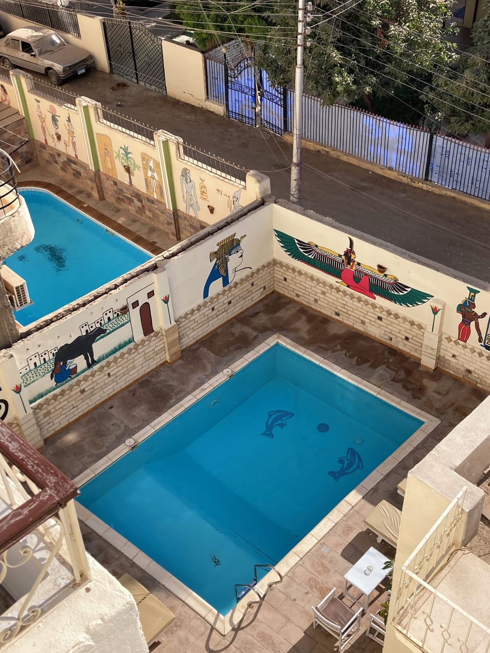 Pool from above