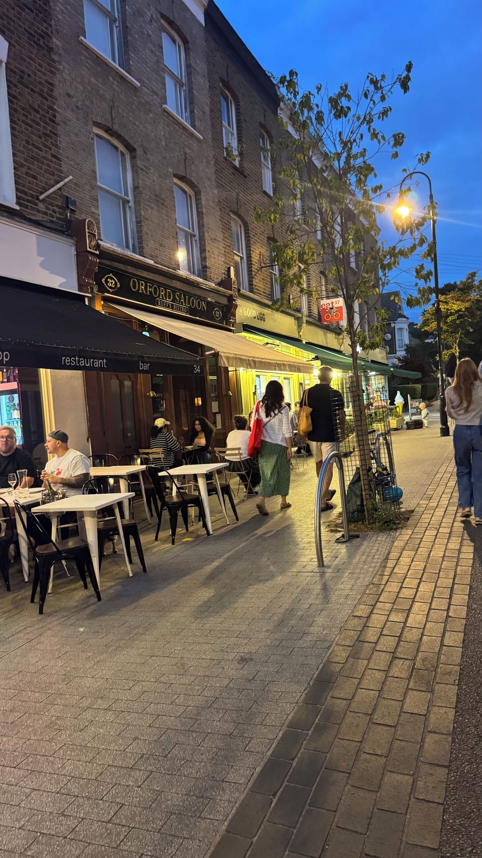 Outdoor dining