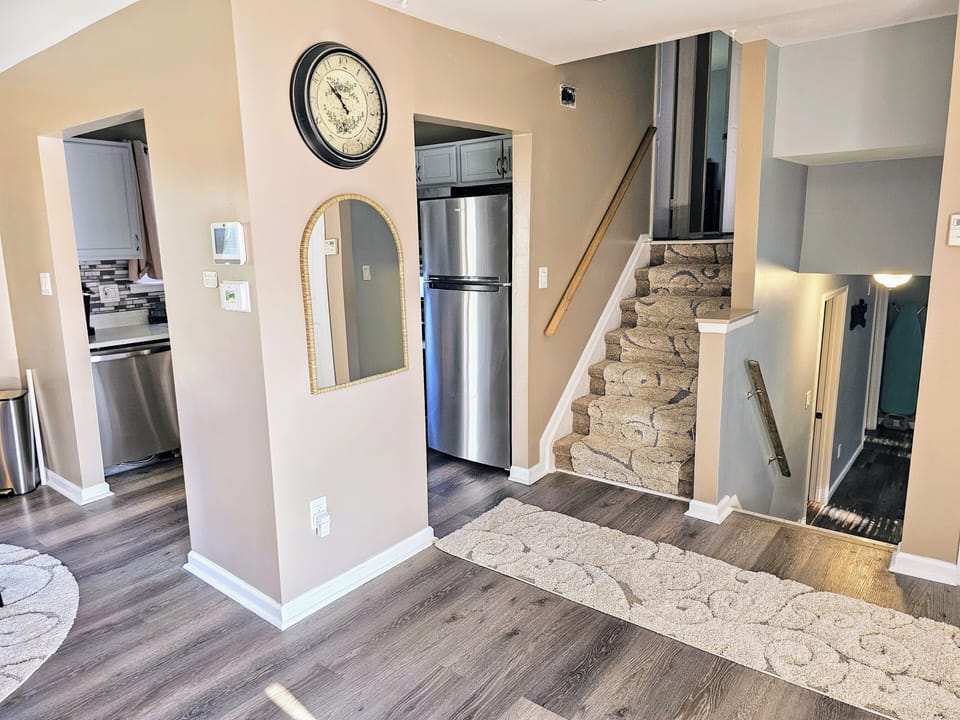 6 steps going upstairs