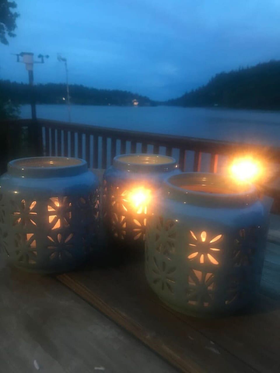 Peaceful night with a view