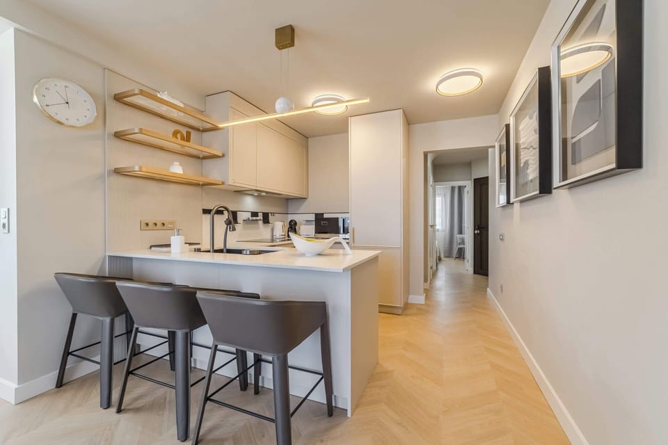 Contemporary Kitchen with Sleek Design – A Luxurious Touch to Your Tenerife Holiday Stay