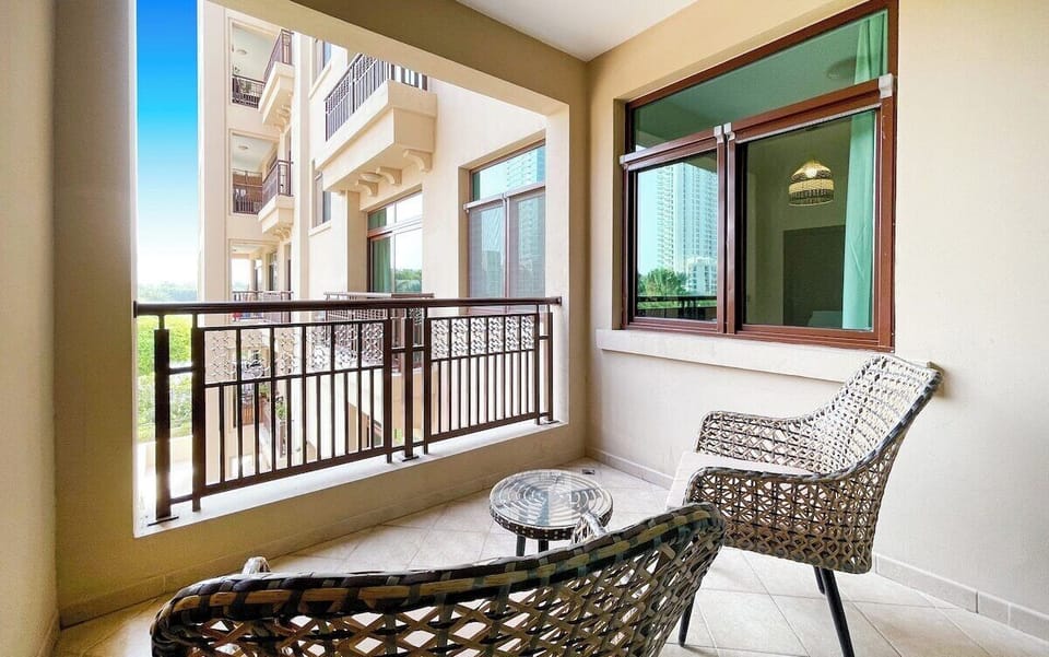 Enjoy breathtaking views from your own private balcony.