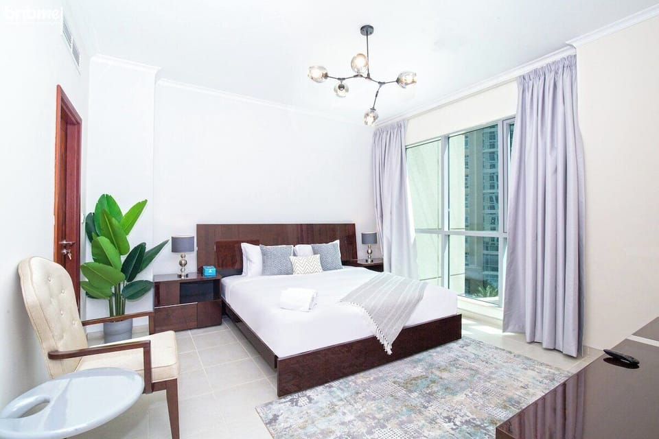 Cozy up in comfort with our queen-sized bed, designed for a tranquil stay.