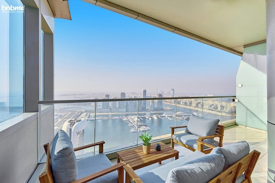 Private Balcony: "Take in panoramic views and bask in the tranquility of your own private balcony."