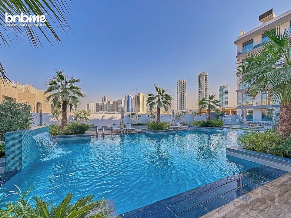 A refreshing swimming pool with plenty of lounge space to soak up the sun.
