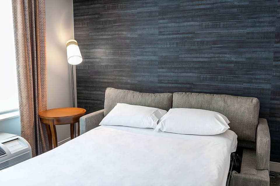 Sink into the cozy sleeper sofa for relaxed evenings in.