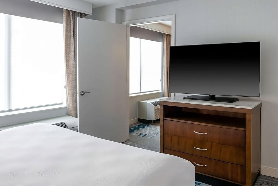 Refresh with bright daylight and a roomy, open layout.