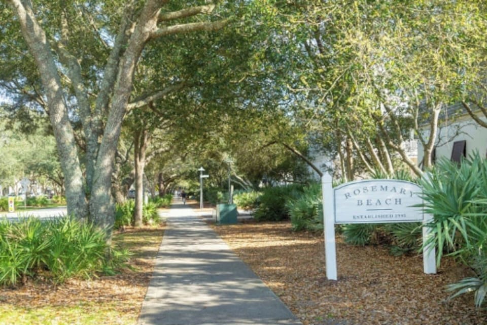 Take a short walk to the main area in Rosemary Beach.  You will discover many restaurants, ice cream shops, candy shops for kids, lounges, bars and much more!
