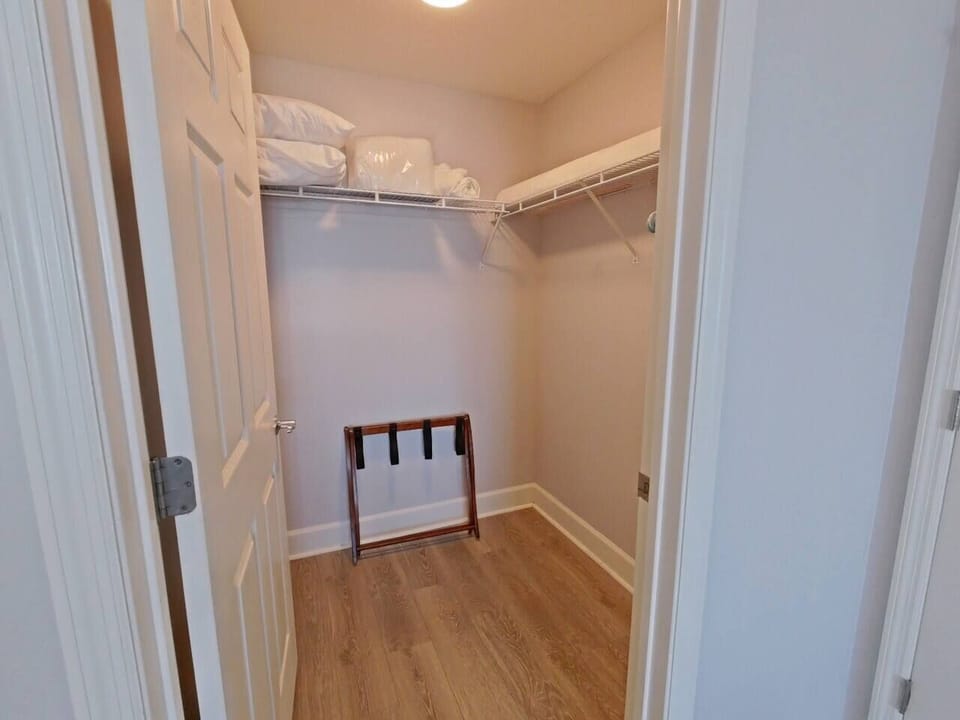 spacious closet