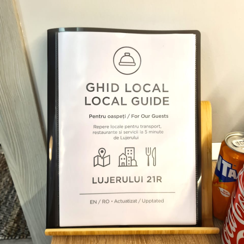 Discover the neighborhood with our updated local guide, made for guests.
