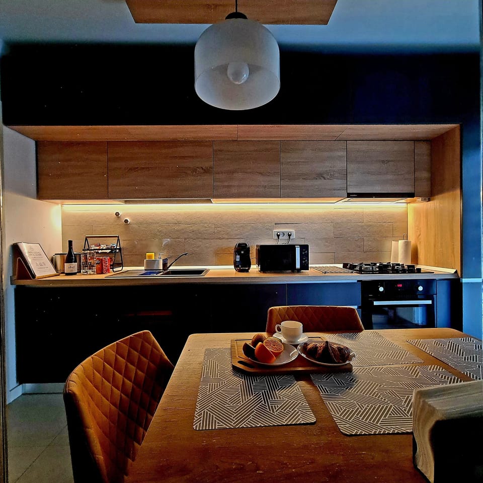Imagine slow mornings here, with fresh coffee and warm croissants. 
