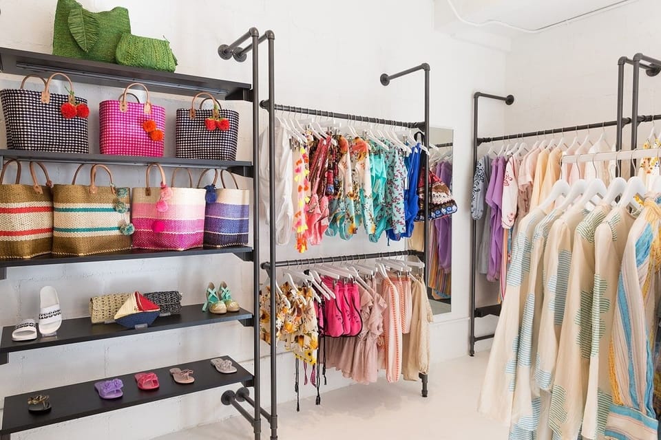 Discover colorful beachwear and accessories steps from your suite.