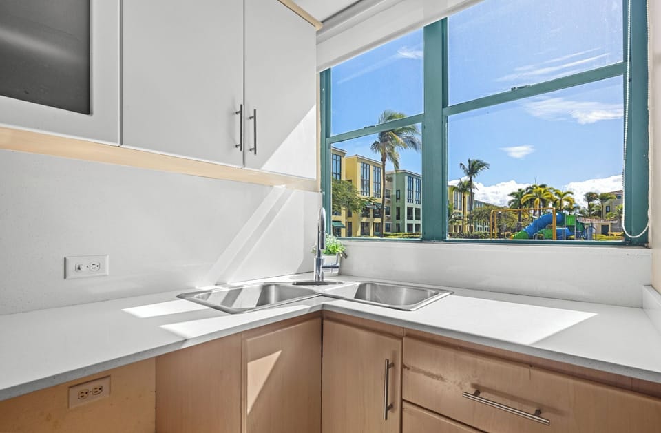 Natural light in the kitchen makes it more inviting to enjoy cooking.