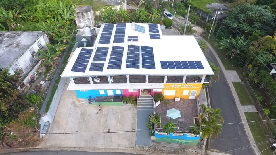 Enjoy a sustainable stay with our solar-powered home.

